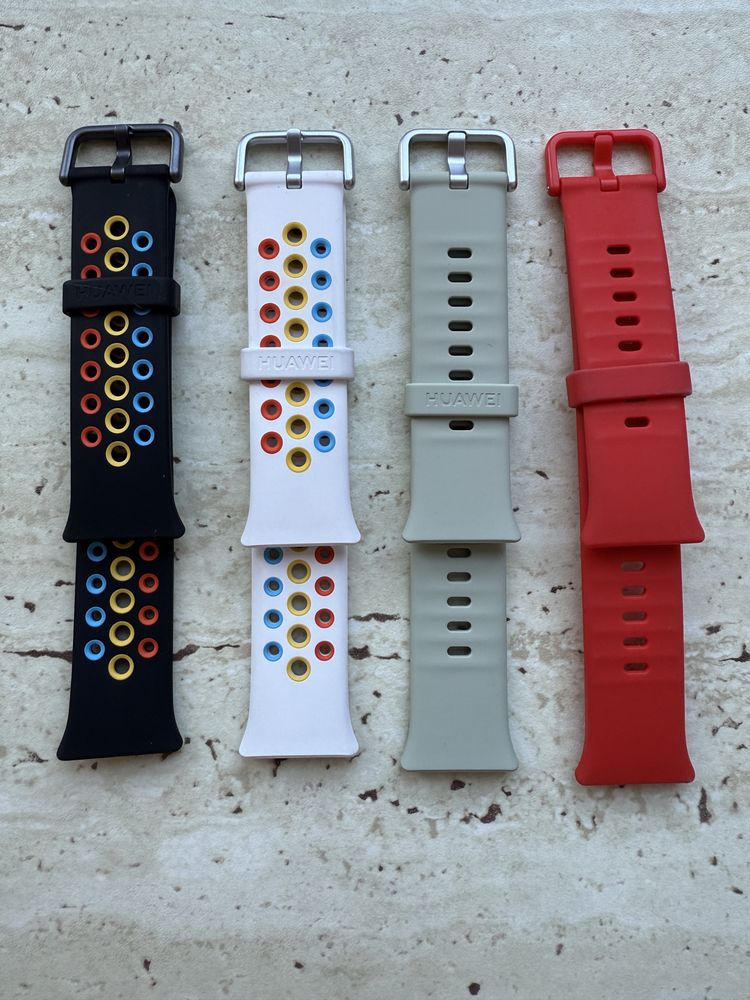 HUAWEI WATCH FIT 3 Moon White + 4 curele originale, garantie 2026