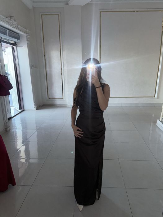 Продам платье коричневый за 10к