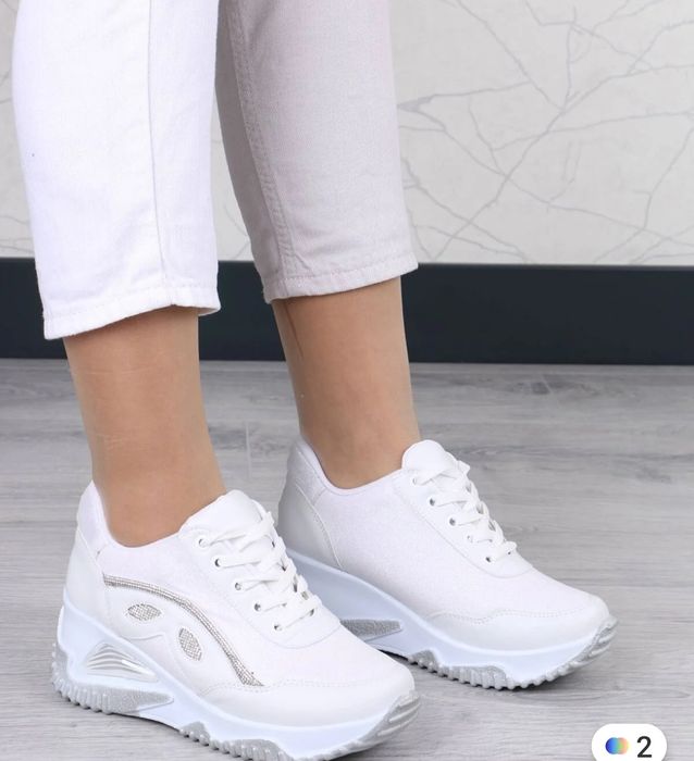 Дамски кецове Elaine White Matte Leather
sefayol
Размер: 40