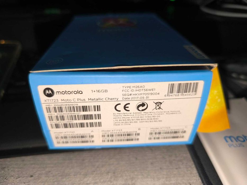 Смартфон Motorola Moto C Plus 1G/16GB