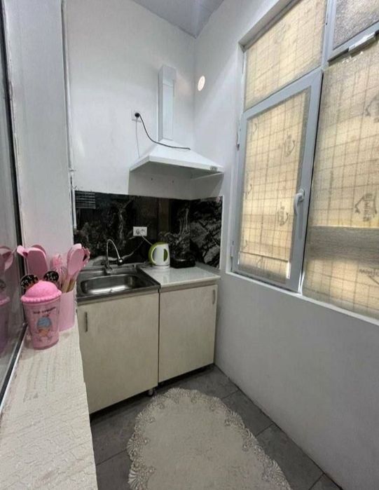 1 ком пер2 1 этаж Новостройка с мебелью и техникой