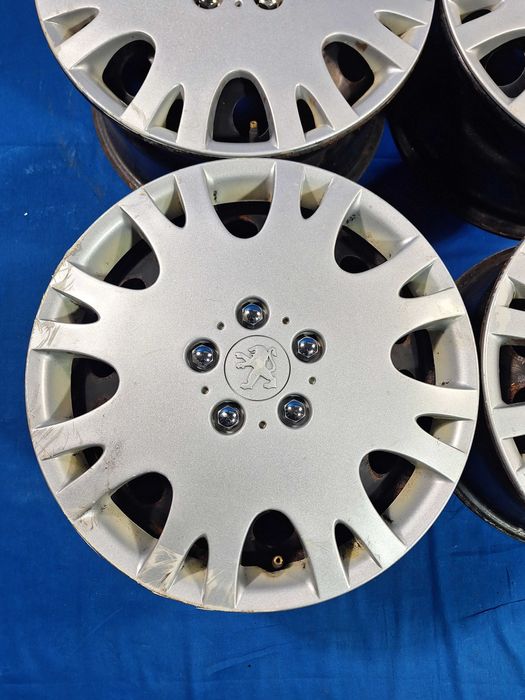 Jante Tabla 5x108 16'' OEM Peugeot 508 308 408 + Capace + Senzori OEM
