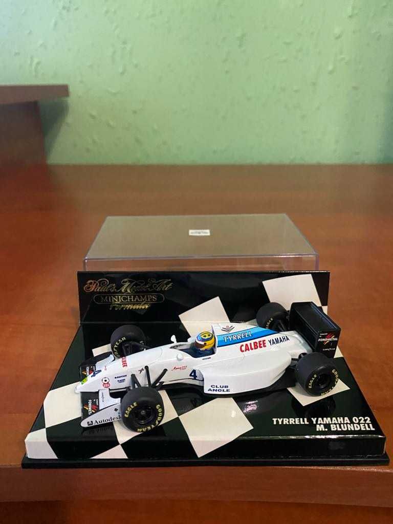 продавам модели формула 1 мащаб 1.43 на minichamps