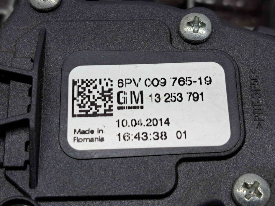 Pedala acceleratie Opel Zafira C (P12) [Fabr 2011-2017] 13253791