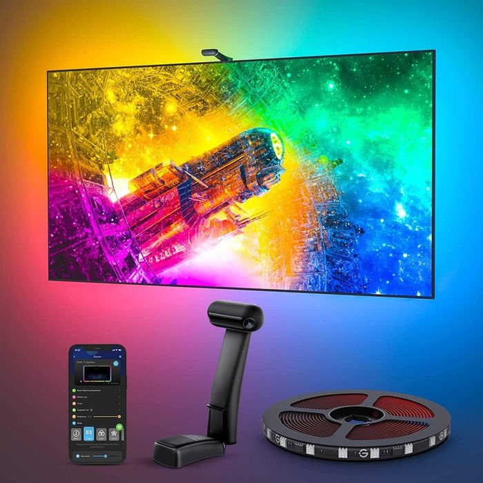 Govee Envisual T2 - Ambilight подсветка с 2 камери 55-65 инча за TV