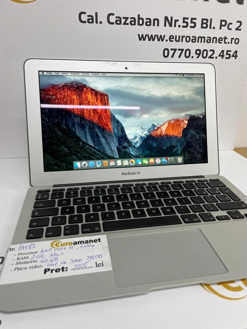 Apple MacBook Air A1370 (Mid-2011) 11.6" - Intel Core i5 1.6 GHz, -I-