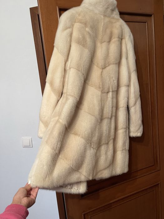Haina de blana de vizon, luxury