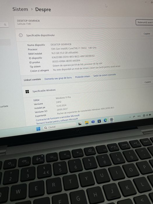 Dell Latitude 7340 i7 True SIM folosit de maxim 10 ori