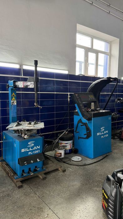 Шиномонтажный станок Sillan PL-1261 для СТО Демонтаж Монтаж шин Авто