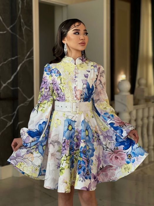 Цветочное платье