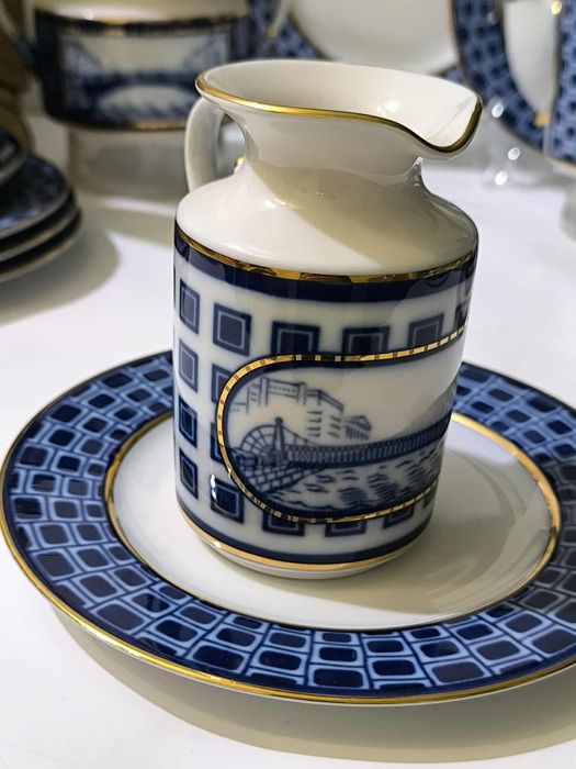 Руски порцелан сервиз за чай ИФЗ