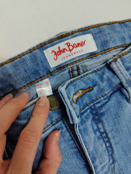 Blugi lungi drepți mărimea 38