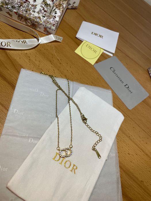 Dior - Lantisor Model CD Cu Cristale