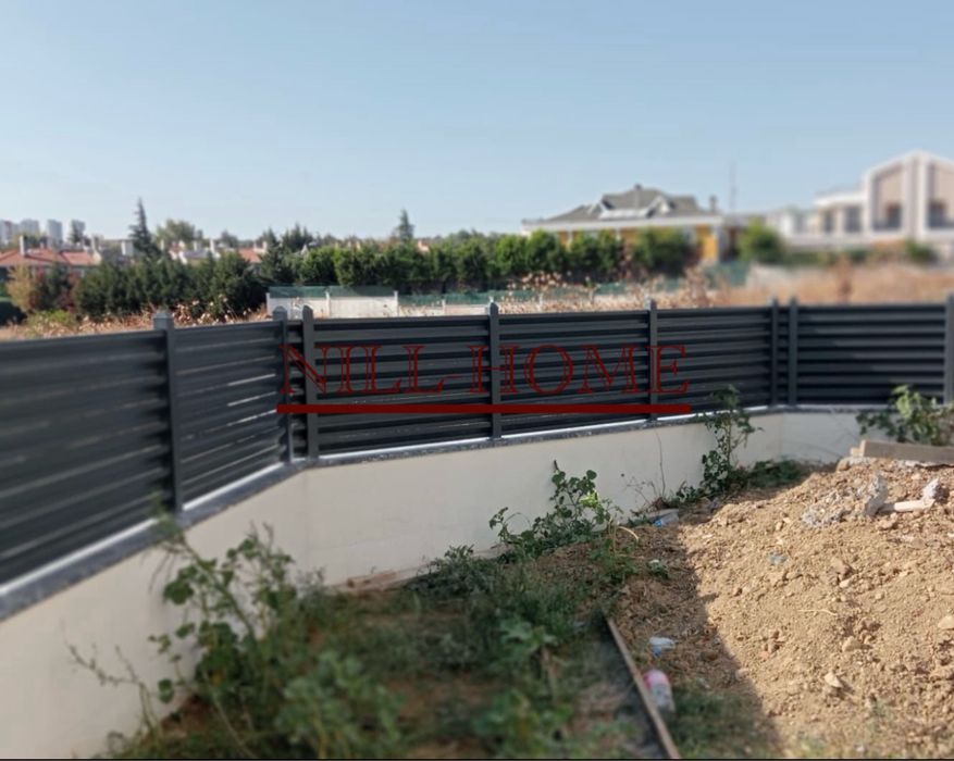 Ограда тип щора с ЛАМЕЛИ/ПАНА