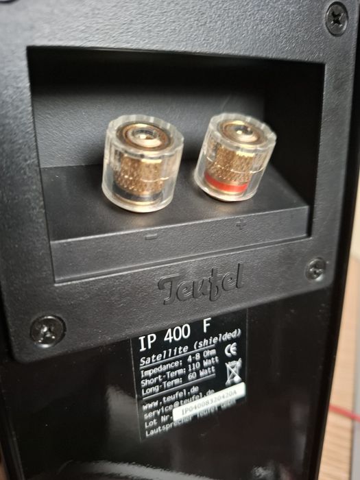 Teufel 400 f ( boxe satelit , logitech , creative , edifier )