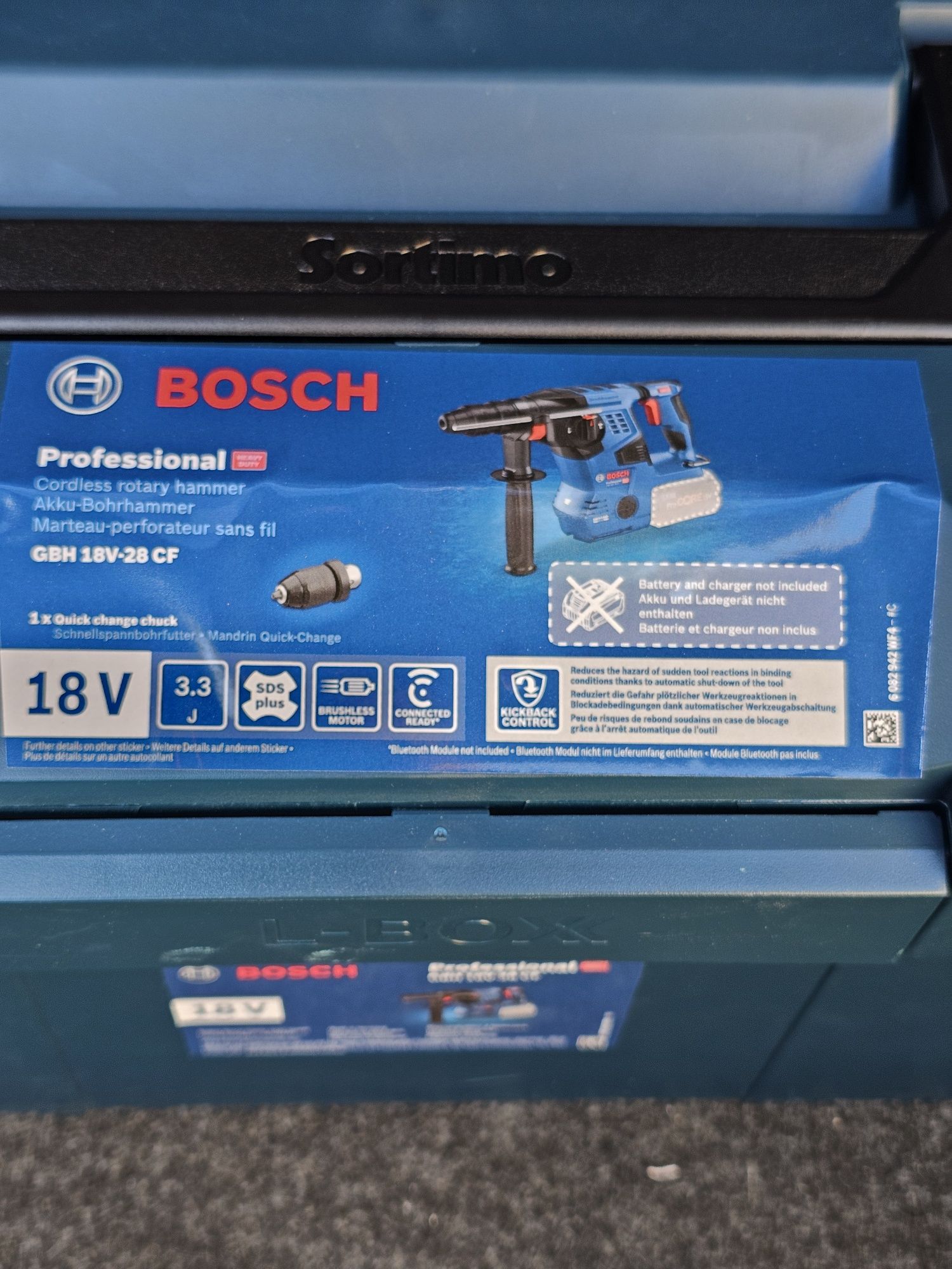 Bosch GBH 18V-28 CF ciocan rotopercutor si demolator cu acumulator 18