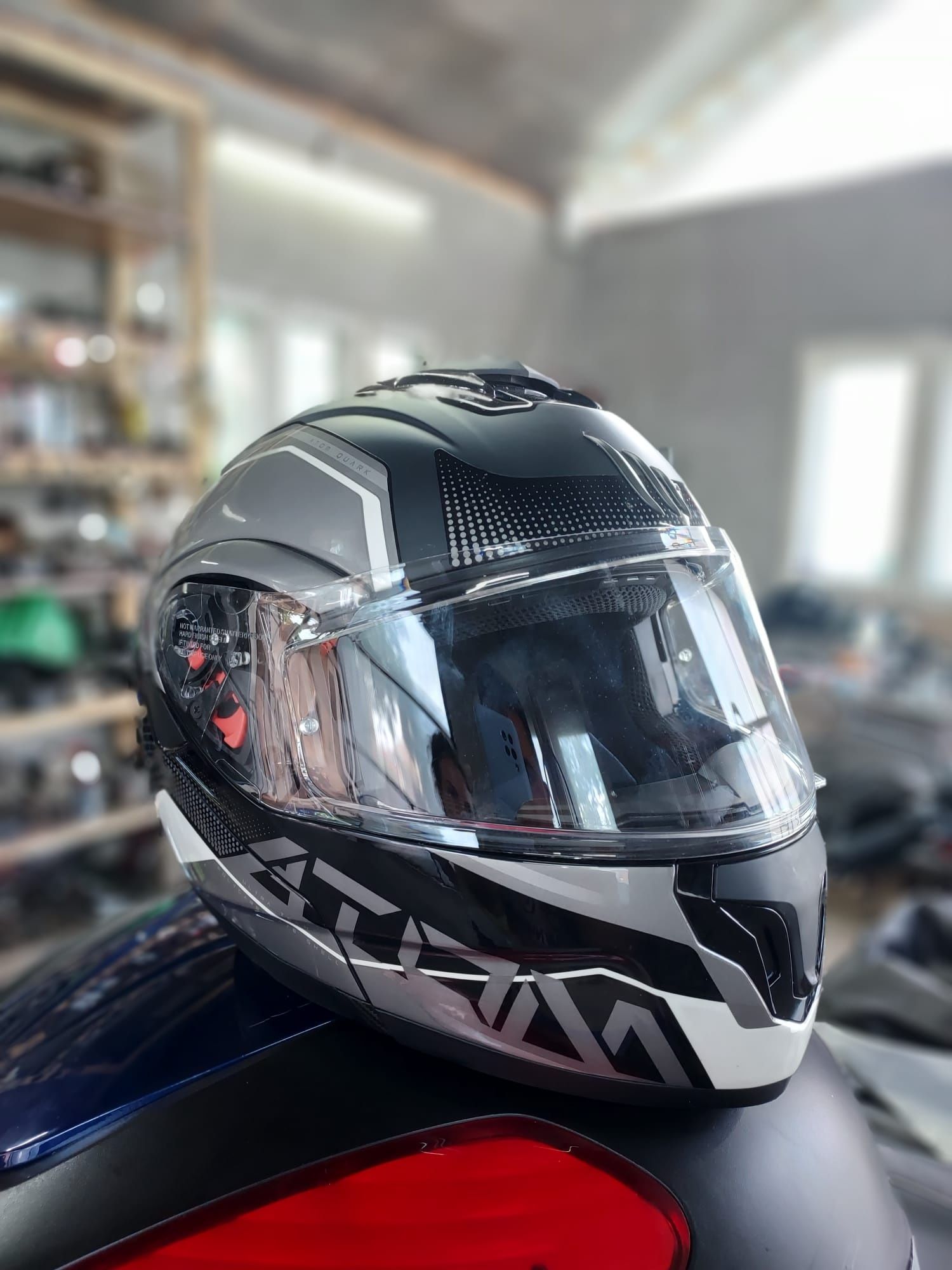 Casca moto Flip-up MT Helmets Atom SV QUARK XXL