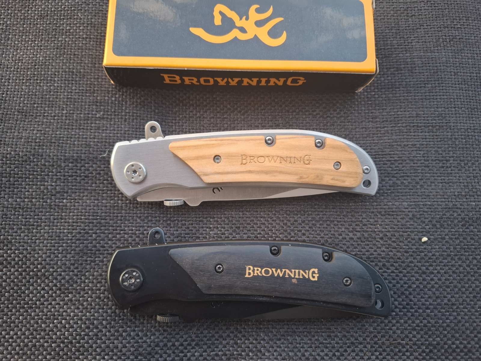 Сгъваем джобен нож BROWNING 2 цвята,338