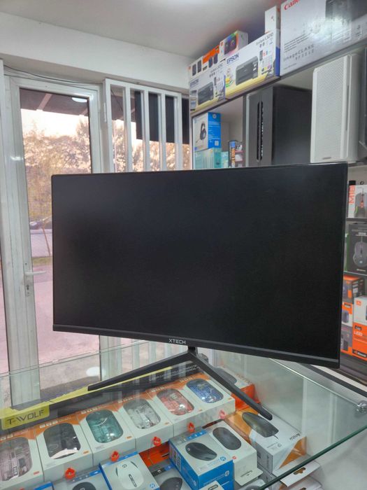 Gaming Monitor XTECH 24" Curved IPS matritsa 165Hz