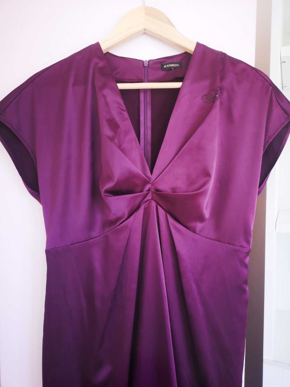 Официална сатенена рокля на марката Kensol