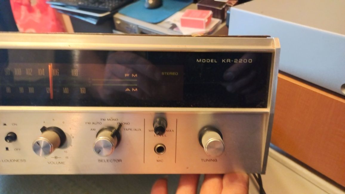 amplituner deosebit Teac ag-650,amplituner vintage Kenwood kr-2200