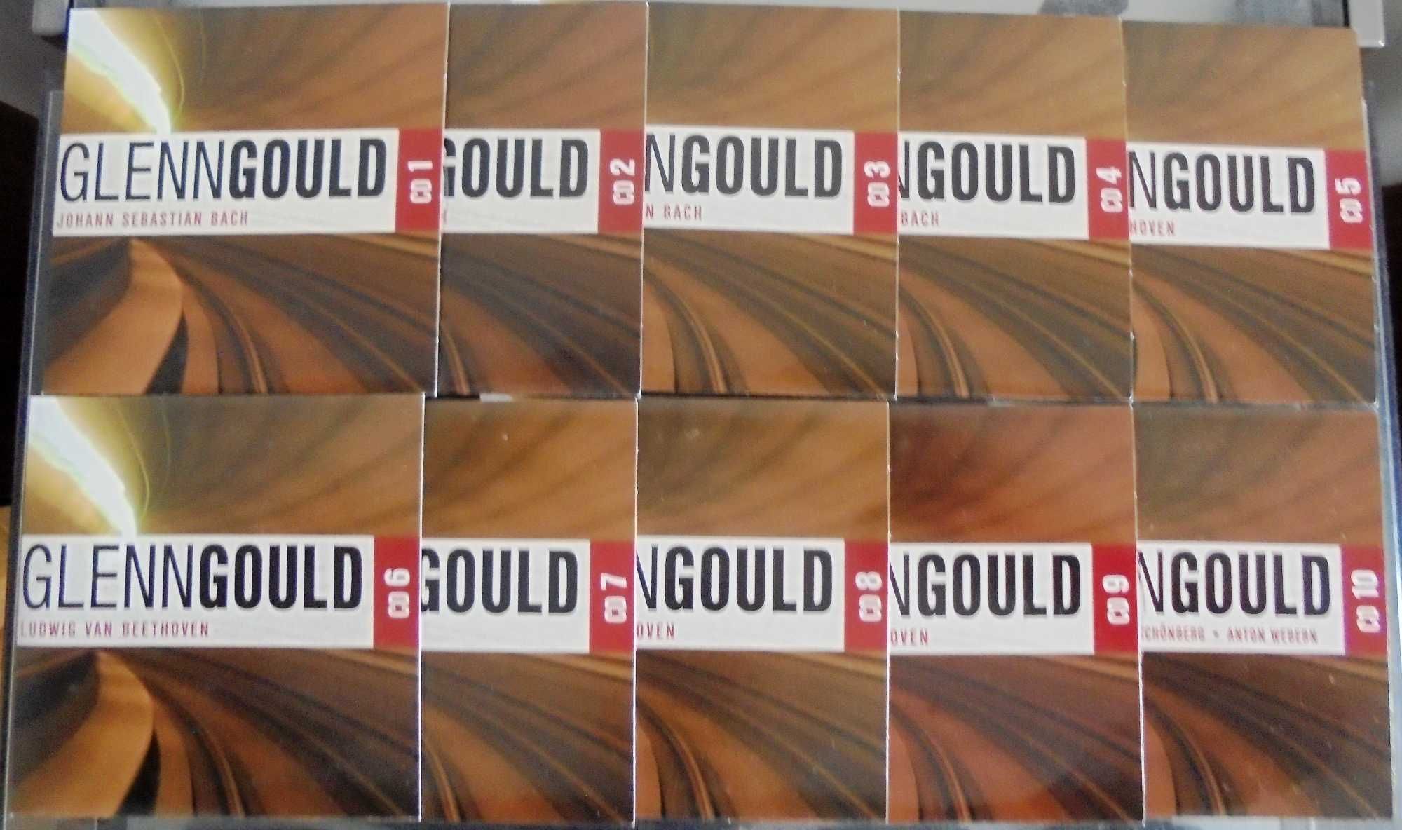 Vand un box cu 10 CD cu  Glenn Gould- discuri originale