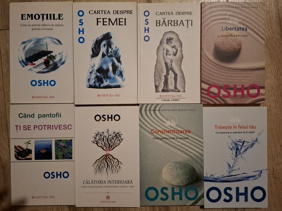 Vand 8 carti OSHO