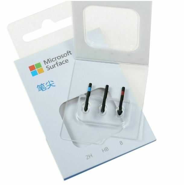Оригинальные наконечники для ручки Microsoft Pen набор 2H HB B