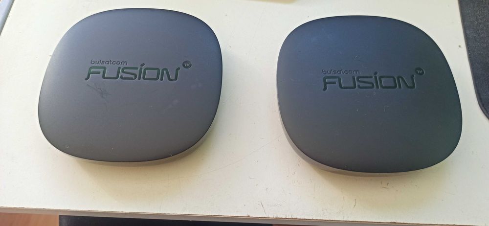 2 бр.  iptv tv box Bulsatcom fusion от заоблените