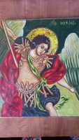 ПРОДАВАМ  икона на св  Архангел Михаил,картини и малък гоблен