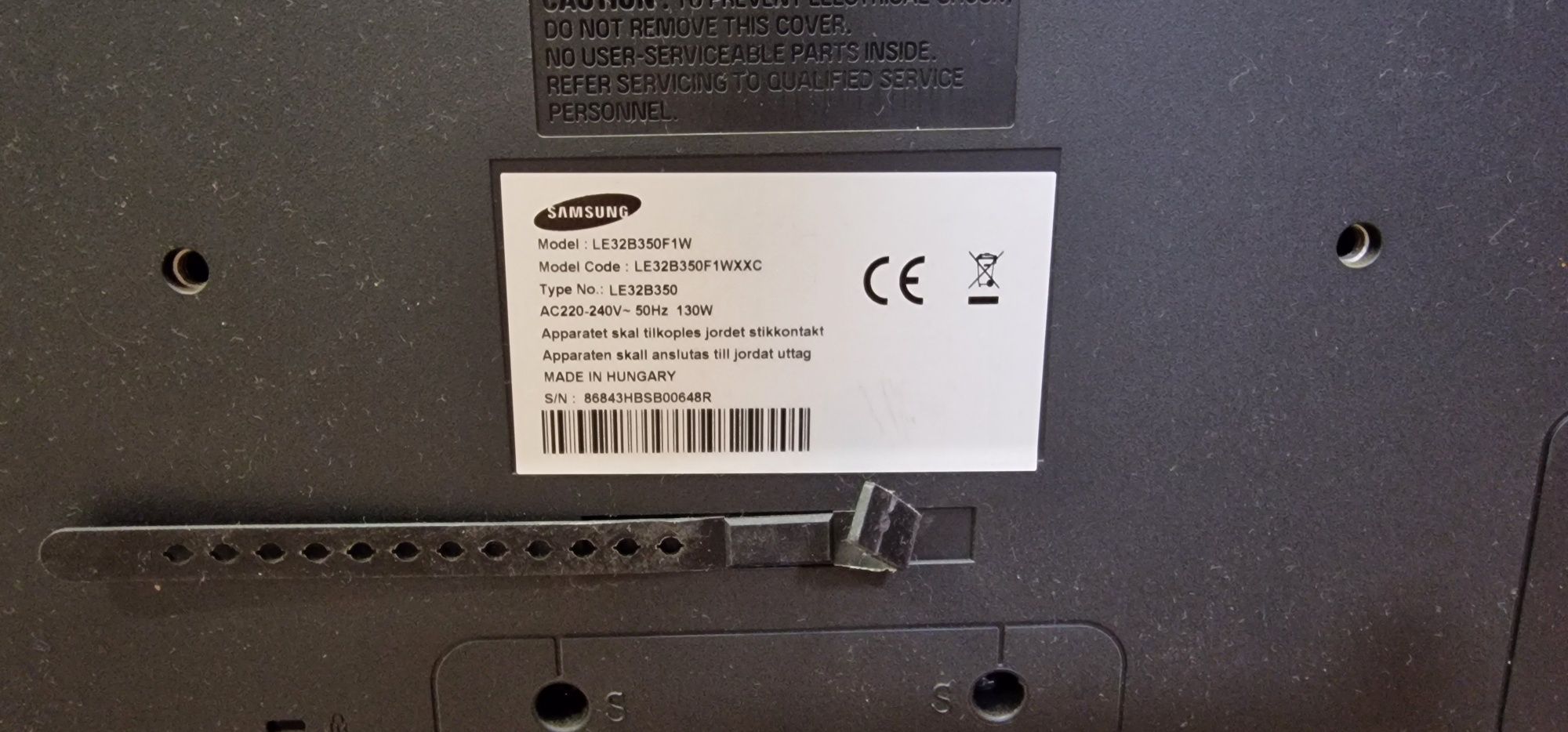 Samsung  LE32B350F1W 32 инча телевизор