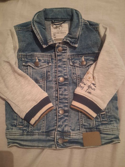 Бебешо дънково яке