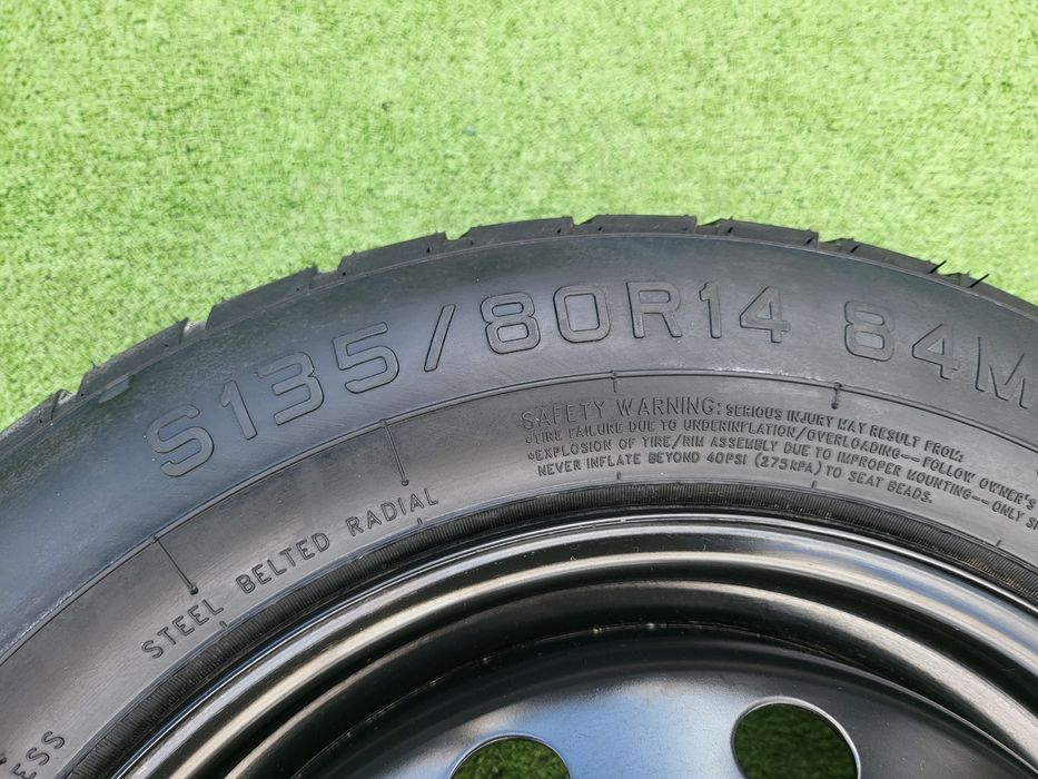 Резервна гума ,патерица 14 4х98 Фият 500 ,Fiat 500