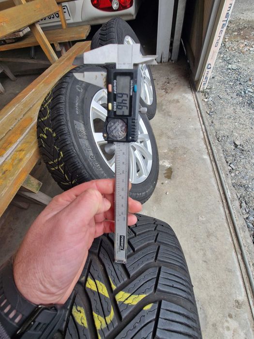 Jante aluminiu 16+ Michelin Alpin 6 205/60R16–DOT 2023 – 6.5 mm profil