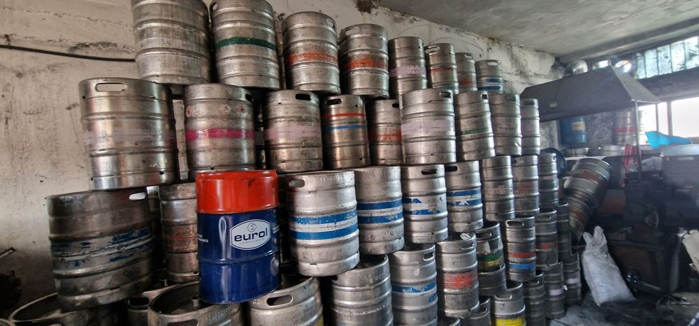 Butoaie inox 50 litri 2buc