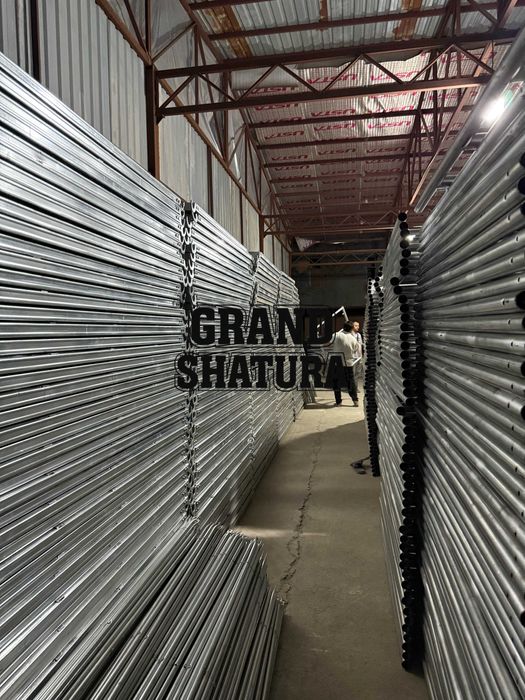 Лестничные строительные леса, оцинкованные Ø40 мм, стенка 2.5 мм Китай