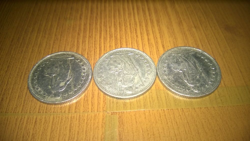 3 монети 1/2 Франка