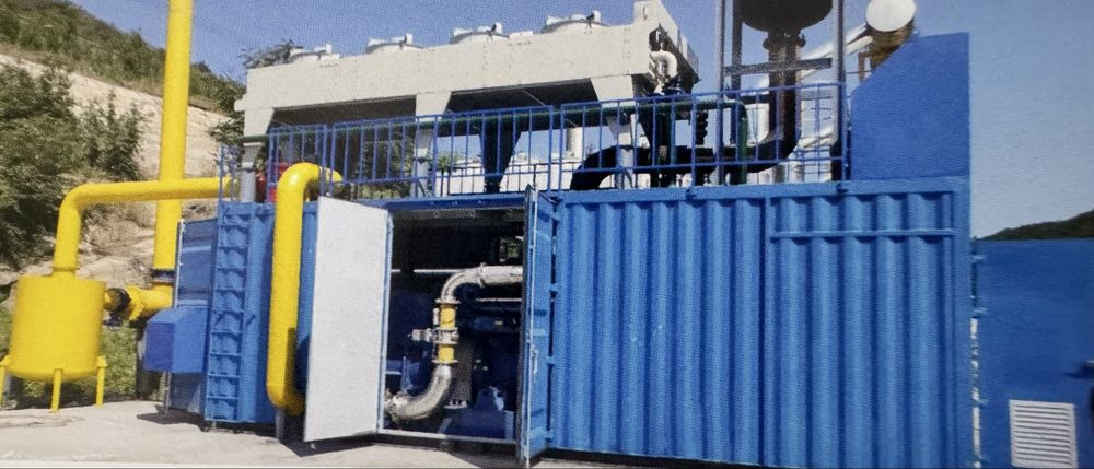 Газо-поршневые установки мощностью от 30 до 4000 кВт с Китая и Европы!