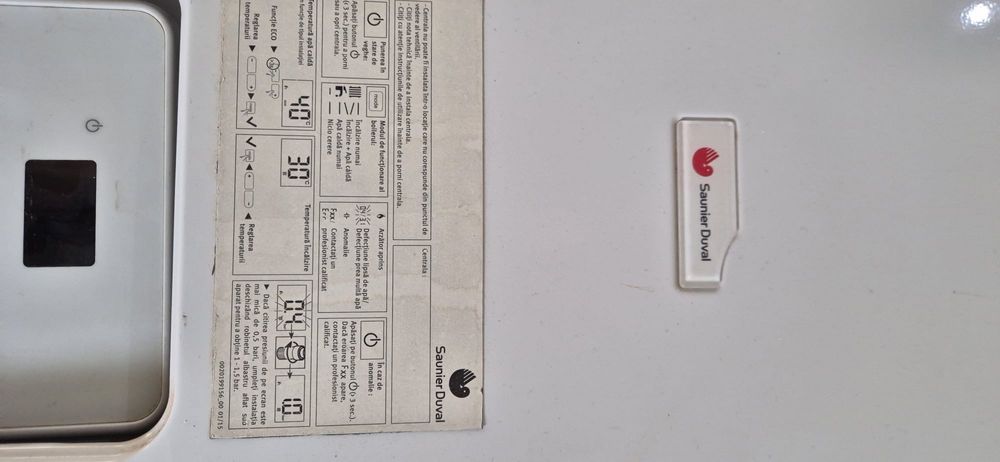 Piese centrala Saunier Duval, fara vană cu 3 căi si placa electronica