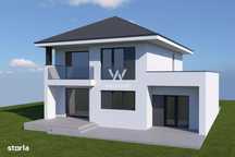 Casa 4 camere, 3 bai,  garaj, teren 550 mp