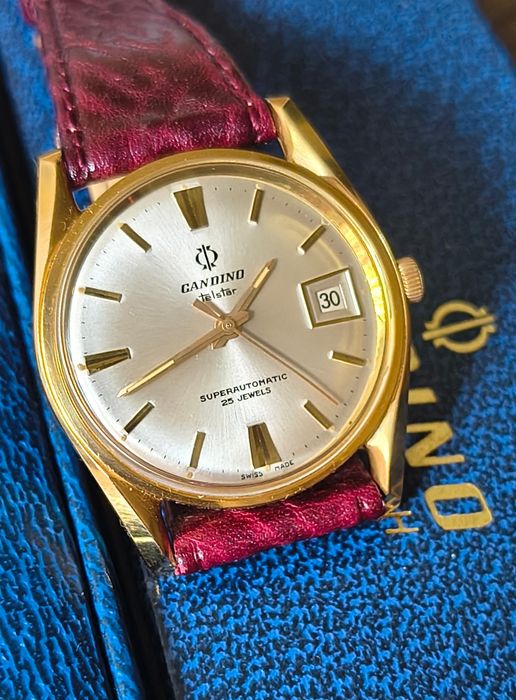 ceas vintage Candino Telstar Superautomatic