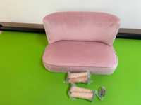 Roba - canapea camera copilului, roz pudrat, noua