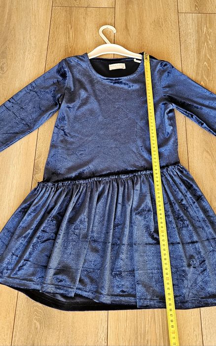 Rochie eleganta catifea mărimea 128, fetițe 6-7 ani
