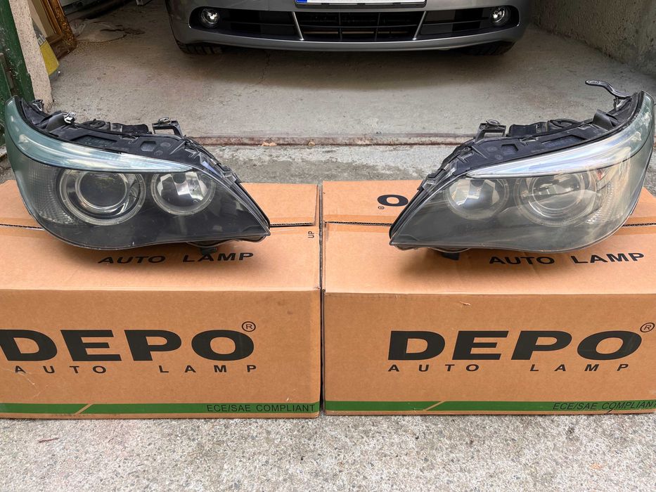 Фарове ксенон БМВ Е60/ 2005 г. (xenon bmw e60)