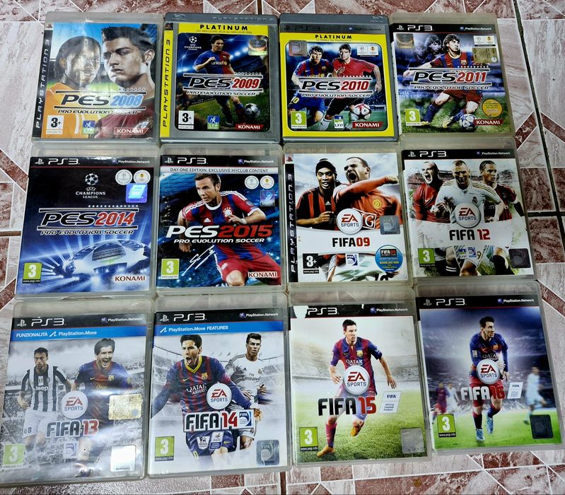 Fifa/PES/NBA/Tenis/ Fight Night/MMA/Joc move PlayStation 3/Ps 3