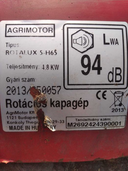 Grup motocultor Agrimotor