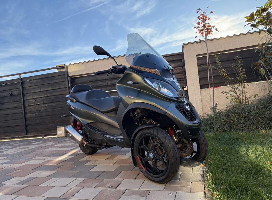 Piaggio mp3, piaggio 3 roti, 500cc, ABS/ASR, conduci cu B-ul