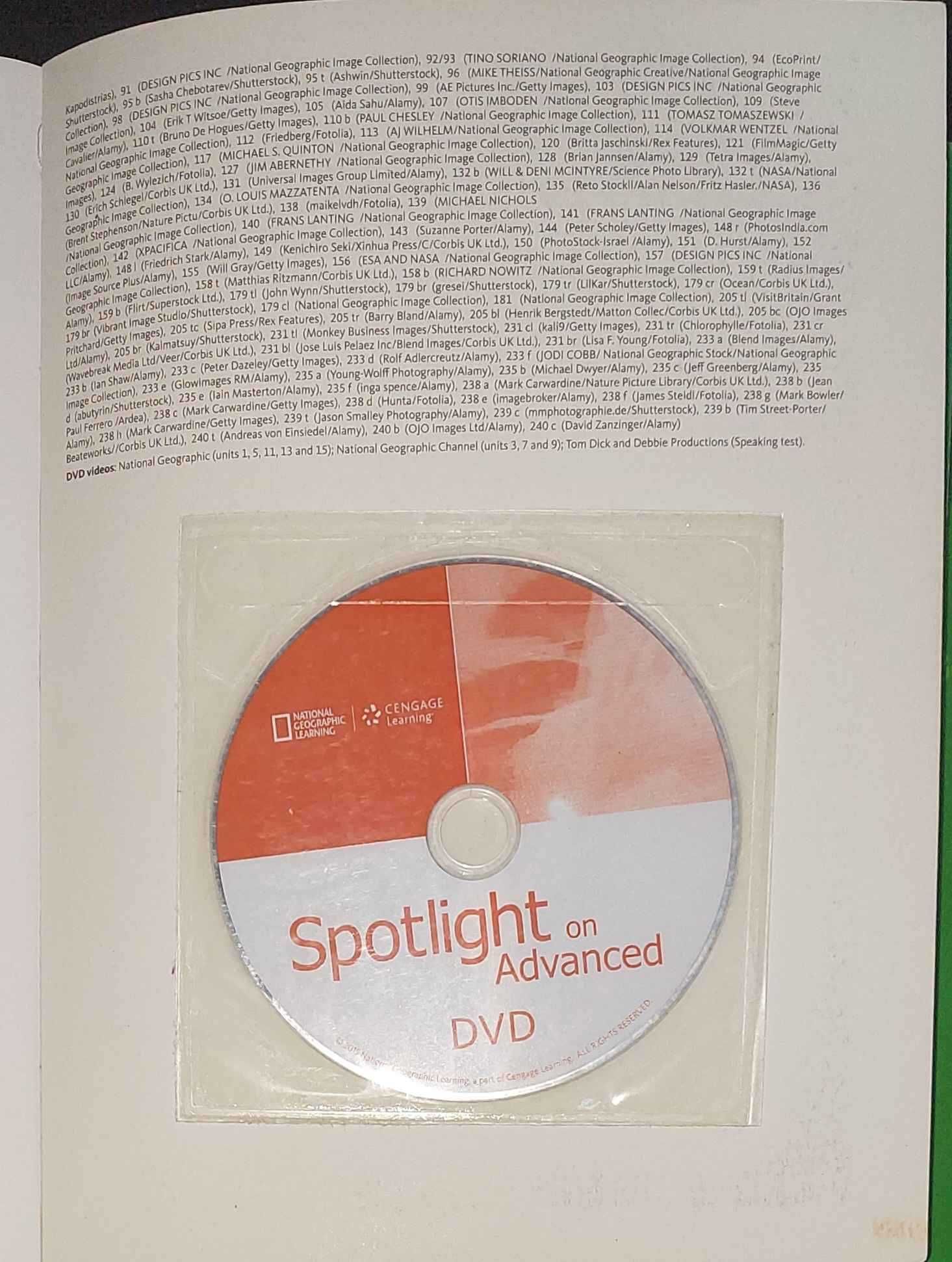 Spotlight on Advanced (CAE) Student's Book cu DVD