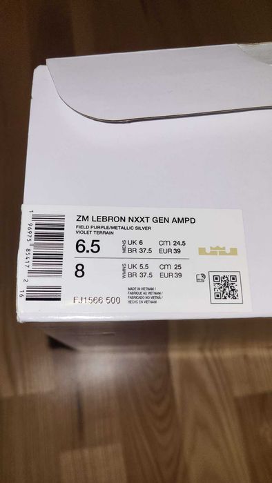 Nike Zoom Lebron Nxxt Gen AMPD marimea 39