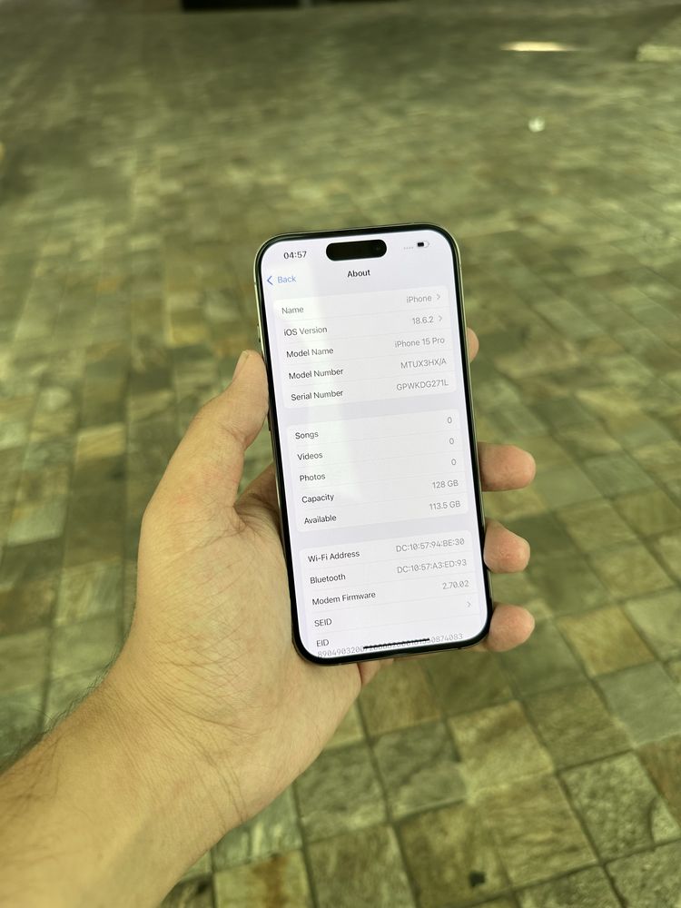 Iphone 15 pro 91%